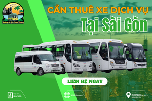 cần thuê xe dịch vụ tại Sài Gòn