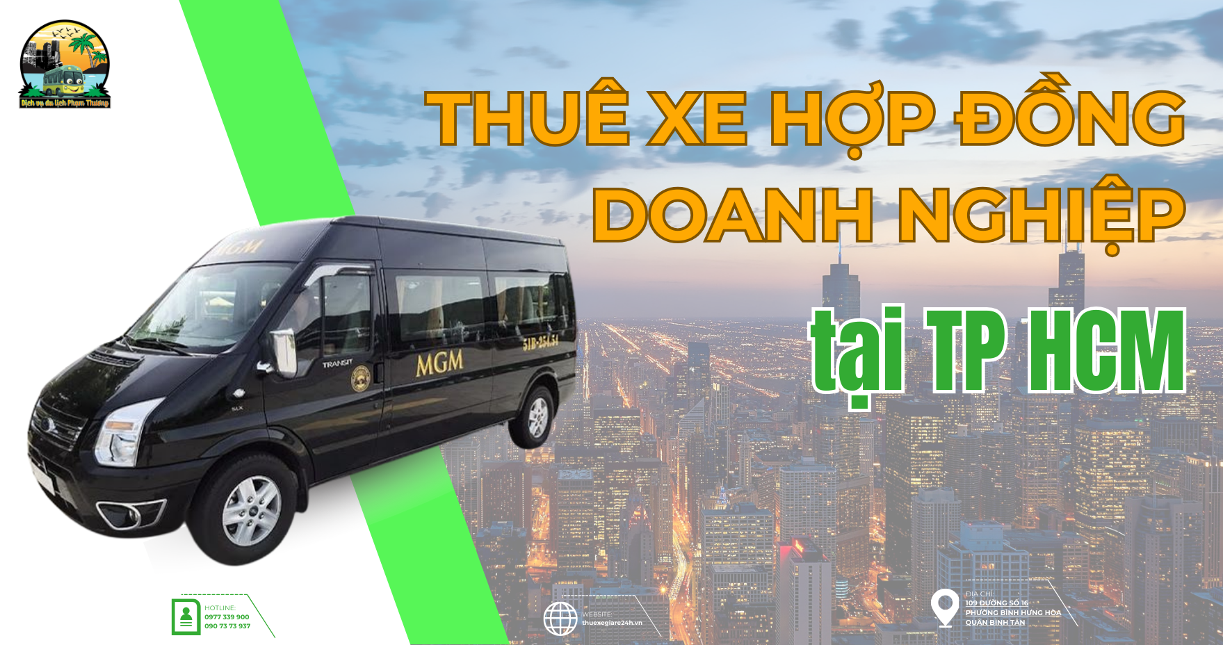 thuê xe hợp đồng doanh nghiệp tại TPHCM